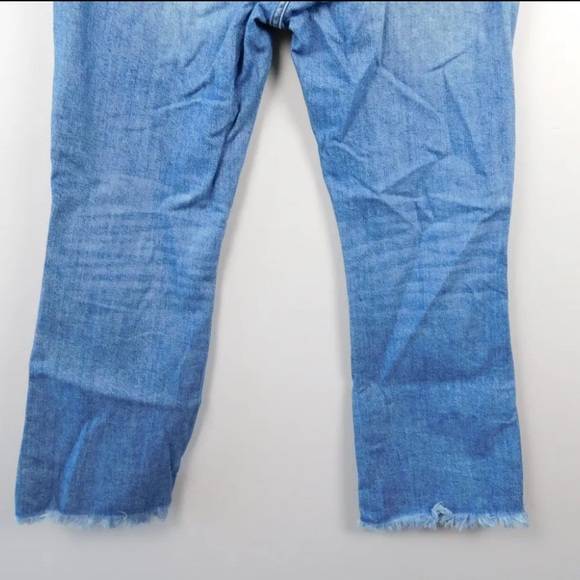 Madewell Cali Demi Boot Raw Hem Jeans, Size 29 - Picture 6 of 9